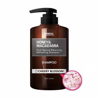 KUNDAL Šampón s višňovými kvetmi Honey&Macadamia Shampoo Cherry Blossom 500ml