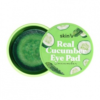 SKIN79 Vankúšiky na uhorku zvlhčujúce a upokojujúce oči Real Cucumber Eye Pad 30szt.