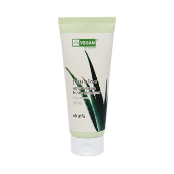 SKIN79 Očisťujúca pena s aloe vera – vegánska formula Jeju Aloe Aqua Vegan Foam Cleanser 150 ml