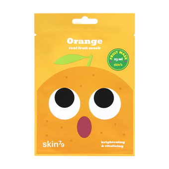 SKIN79 Rozjasňujúca pleťová maska s extraktom z pomaranča Real Fruit Mask Orange 23 ml